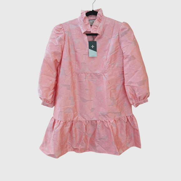 Tuckernuck Peach Ruffle Dress, NWT - Picture 2 of 4